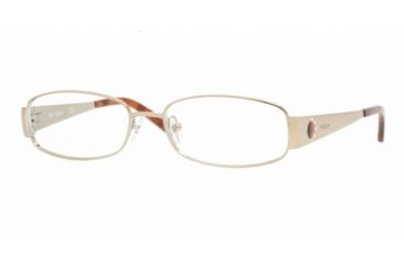 Image of Vogue VO 3745B Eyeglasses w/ Light Gold Frame and Non-Rx 51 mm Diameter Lenses, 848-5116