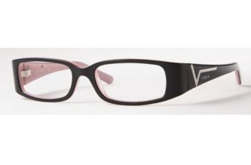 Image of Vogue VO2469-1514-5216 Eyeglasses Frames w/ Free S&amp;H Top Havana Ice Frame / 52 mm Non-Rx Lenses
