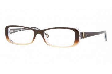Image of Vogue VO2658 #1851 - Brown / Sand Gradient Demo Lens Frame