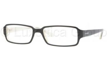 Image of Vogue VO2666 Bifocal Prescription Eyeglasses 1345-5216 - Top Black/Sand 