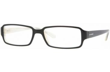 Image of Vogue VO2666A Bifocal Prescription Eyeglasses 1345 -5216 - Black Top On Horn Beig 