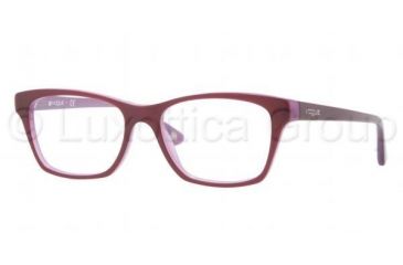 Image of Vogue VO2714 Progressive Prescription Eyeglasses 2015-5216 - Top Dark Violet / Violet Frame