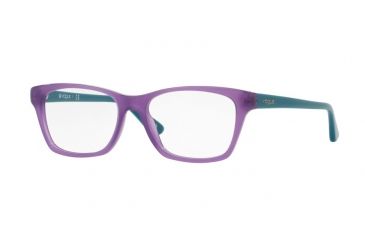 Image of Vogue VO2714 Progressive Prescription Eyeglasses 2230-54 - Opal Dark Violet Frame