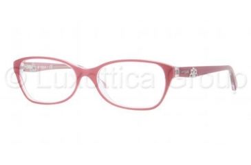 Image of Vogue VO2737 Progressive Prescription Eyeglasses 2008-5216 - Top Red Pearl / Pink Frame, Demo Lens Lenses