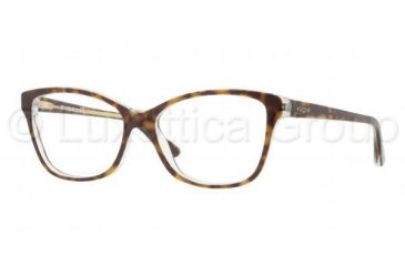 Image of Vogue VO2740 Bifocal Prescription Eyeglasses 1916-5215 - Light Havana Frame, Demo Lens Lenses