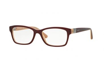 Image of Vogue VO2765B Prescription Eyeglasses 2323-53 - Bordeaux/opal Powder Frame