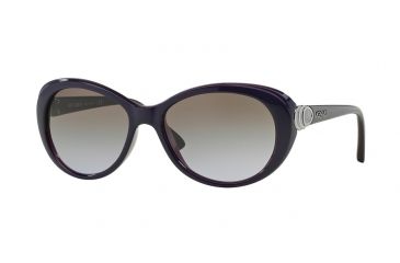 Image of Vogue VO2770S Single Vision Prescription Sunglasses VO2770S-228668-56 - Lens Diameter 56 mm, Frame Color Dark Violet/Opal Pink