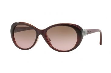 Image of Vogue VO2770S Single Vision Prescription Sunglasses VO2770S-228714-56 - Lens Diameter 56 mm, Frame Color Purple/Opal Yellow
