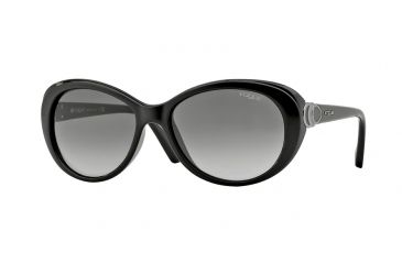 Image of Vogue VO2770S Single Vision Prescription Sunglasses VO2770S-W44-11-56 - Lens Diameter 56 mm, Frame Color Black