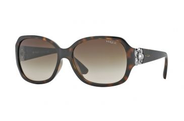 Image of Vogue VO2778SB Single Vision Prescription Sunglasses VO2778SB-W65613-58 - Lens Diameter 58 mm, Frame Color Dark Havana