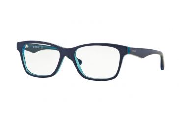 Image of Vogue VO2787 Single Vision Prescription Eyeglasses 2278-51 - Bluette/Orange/Azure Tr Frame