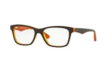 Image of Vogue VO2787 Single Vision Prescription Eyeglasses 2279-53 - Brown/Yellow/Orange Tr Frame