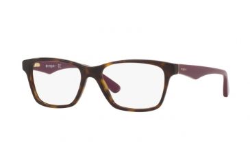 Image of Vogue VO2787 Single Vision Prescription Eyeglasses 2406-53 - Dark Havana Frame