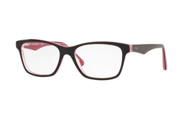 Image of Vogue VO2787 Eyeglass Frames 2771-51 - Top Black/Cyclamen/Transparent
