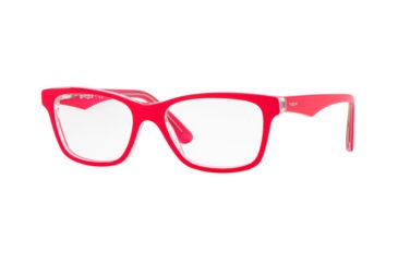 Image of Vogue VO2787 Eyeglass Frames 2773-51 - Top Fuxia/Pink/Transparent