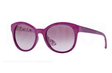 Image of Vogue VO2795S Single Vision Prescription Sunglasses VO2795S-22248H-53 - Lens Diameter 53 mm, Frame Color Matte Violet