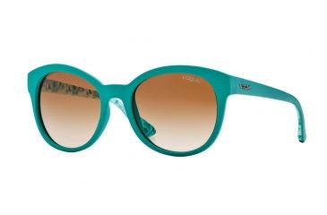 Image of Vogue VO2795S Single Vision Prescription Sunglasses VO2795S-222613-53 - Lens Diameter 53 mm, Frame Color Matte Green
