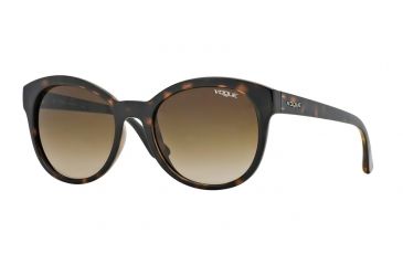 Image of Vogue VO2795S Single Vision Prescription Sunglasses VO2795S-W65613-53 - Lens Diameter 53 mm, Frame Color Dark Havana