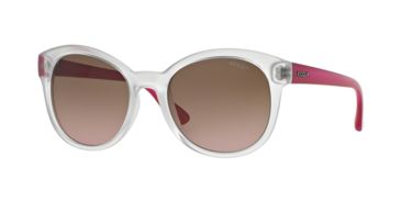 Image of Vogue VO2795S Single Vision Prescription Sunglasses VO2795S-W74514-53 - Lens Diameter 53 mm, Frame Color Transparent Demi Shiny