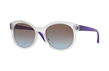 Image of Vogue VO2795S Single Vision Prescription Sunglasses VO2795S-W74548-53 - Lens Diameter 53 mm, Frame Color Transparent Demi Shiny