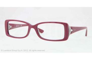 Image of Vogue VO2807B Eyeglass Frames 2076-51 - Light Violet/dark Violet/beige Frame, Demo Lens Lenses
