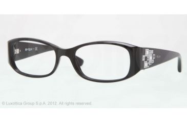 Image of Vogue VO2813B Eyeglass Frames W44-51 - Black Frame, Demo Lens Lenses