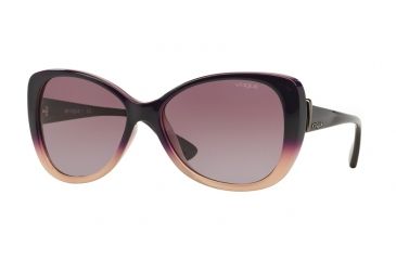 Image of Vogue VO2819S Bifocal Prescription Sunglasses VO2819S-23478H-58 - Lens Diameter 58 mm, Frame Color Top Violet Grad Opal Powder