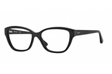 Image of Vogue VO2835 Progressive Prescription Eyeglasses W44S-51 - Matte Black Frame