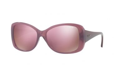 Image of Vogue VO2843S Progressive Prescription Sunglasses VO2843S-25355R-56 - Lens Diameter 56 mm, Frame Color Opal Pink