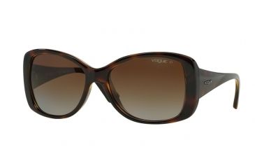 Image of Vogue VO2843S Progressive Prescription Sunglasses VO2843S-W656T5-56 - Lens Diameter 56 mm, Frame Color Dark Havana