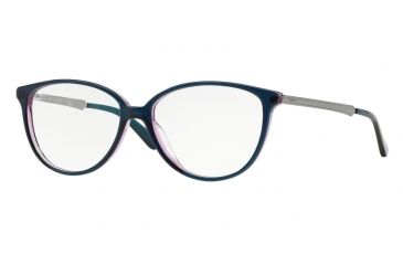 Image of Vogue VO2866 Eyeglass Frames 2267-55 - Top Tr Green/Tr Violet Frame
