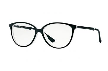 Image of Vogue VO2866 Eyeglass Frames W827S-55 - Top Black Transp Matte Frame
