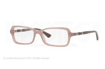 Image of Vogue VO2888B Single Vision Prescription Eyeglasses 2223-52 - Opal Grey Transparent Frame