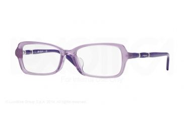 Image of Vogue VO2888BF Single Vision Prescription Eyeglasses 2195-54 - Opal Violet Transparent Frame