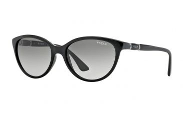 Image of Vogue VO2894SB Sunglasses W44/11-56 - Black Frame, Gray Gradient Lenses