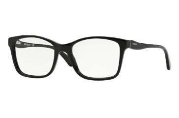 Image of Vogue VO2907 Single Vision Prescription Eyeglasses W44-52 - Black Frame