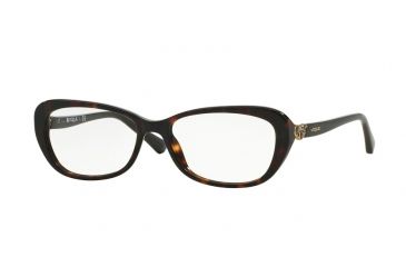 Image of Vogue VO2909 Bifocal Prescription Eyeglasses W656-52 - Dark Havana Frame