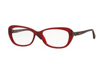 Image of Vogue VO2909F Progressive Prescription Eyeglasses 1947-54 - Opal Bordeaux Frame