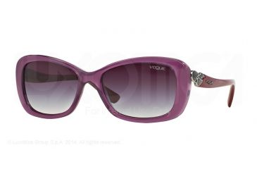 Image of Vogue VO2917S Single Vision Prescription Sunglasses VO2917S-226336-56 - Lens Diameter 56 mm, Frame Color Opal Bordeaux