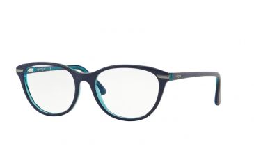 Image of Vogue VO2937 Bifocal Prescription Eyeglasses 2278-53 - Bluette/Orange/Azure Tr Frame