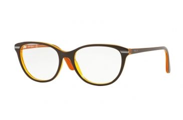 Image of Vogue VO2937 Bifocal Prescription Eyeglasses 2279-53 - Brown/Yellow/Orange Tr Frame