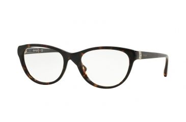 Image of Vogue VO2938B Single Vision Prescription Eyeglasses W656-52 - Dark Havana Frame