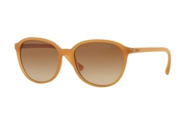Image of Vogue VO2939S Progressive Prescription Sunglasses VO2939S-228413-55 - Lens Diameter 55 mm, Frame Color Transparent Sand