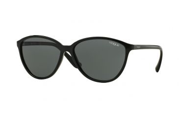 Image of Vogue VO2940S Sunglasses W44/71-58 - Black Frame, Gray Green Lenses