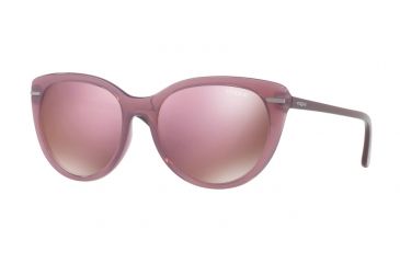 Image of Vogue VO2941S Sunglasses 25355R-56 - Opal Pink Frame
