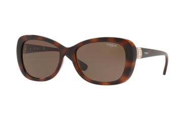 Image of Vogue VO2943SB Sunglasses 238673-55 - , Brown Lenses