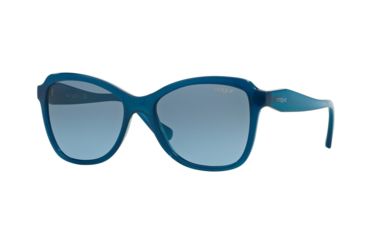 Image of Vogue VO2959S Single Vision Prescription Sunglasses VO2959S-21098F-54 - Lens Diameter 54 mm, Frame Color Opal Blue