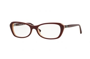 Image of Vogue VO2960B Eyeglass Frames 2323-52 - Bordeaux/opal Powder Frame