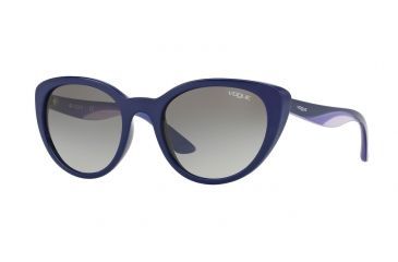 Image of Vogue VO2963S Progressive Prescription Sunglasses VO2963S-246411-53 - Lens Diameter 53 mm, Frame Color Blue