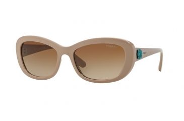 Image of Vogue VO2972S Single Vision Prescription Sunglasses VO2972S-232013-56 - Lens Diameter 56 mm, Frame Color Beige